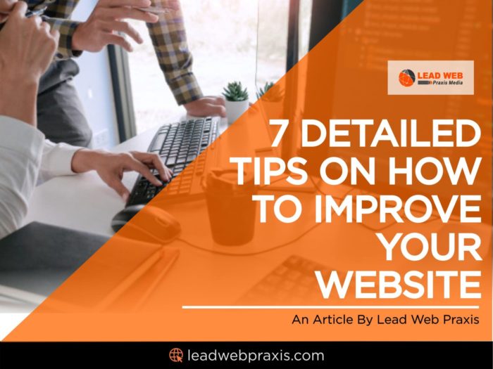 How improve your website
