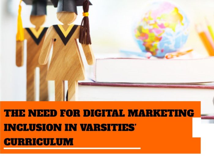 Digital marketing inclusion in Varsities