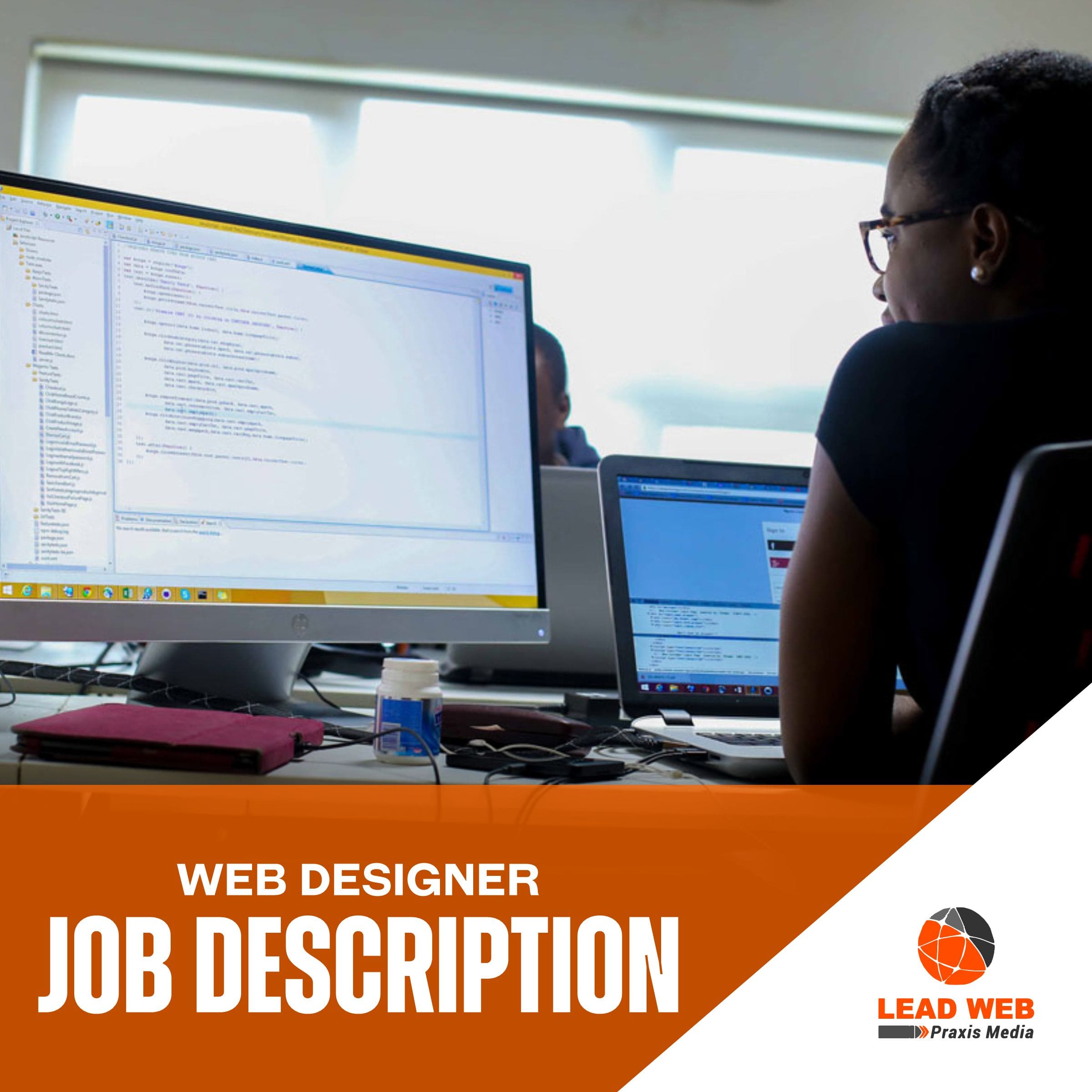 Web Design Job Description Skills