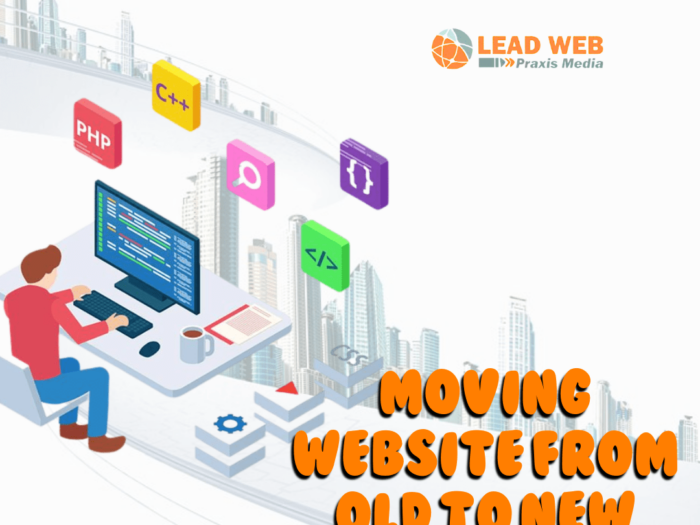 moving website from old to new