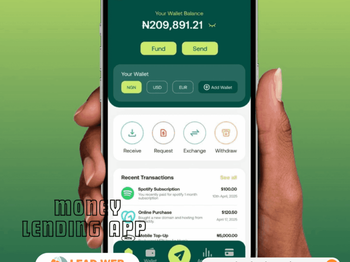 money lending app
