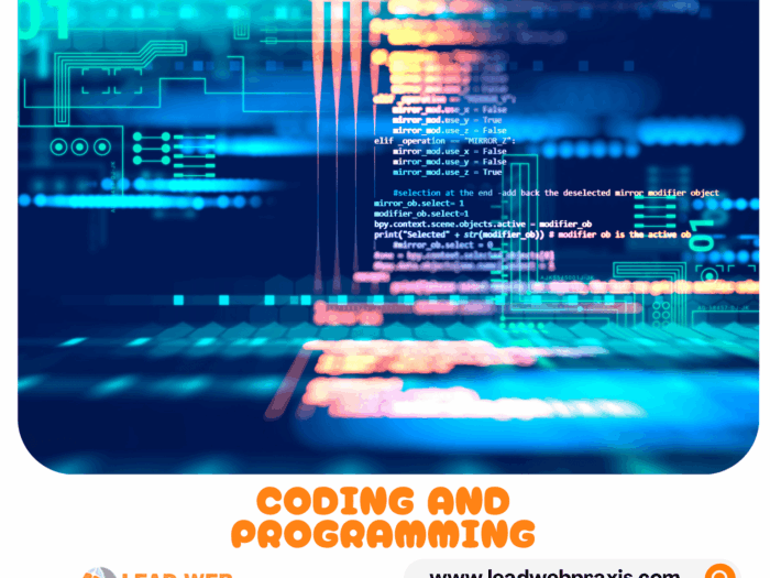 Coding and programming