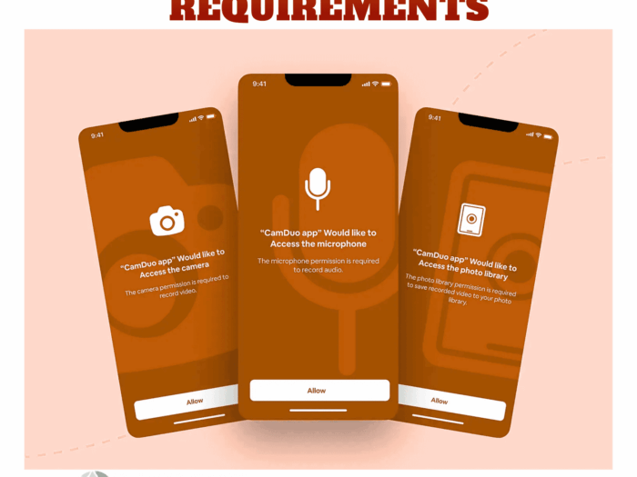 mobile apps permission requirements