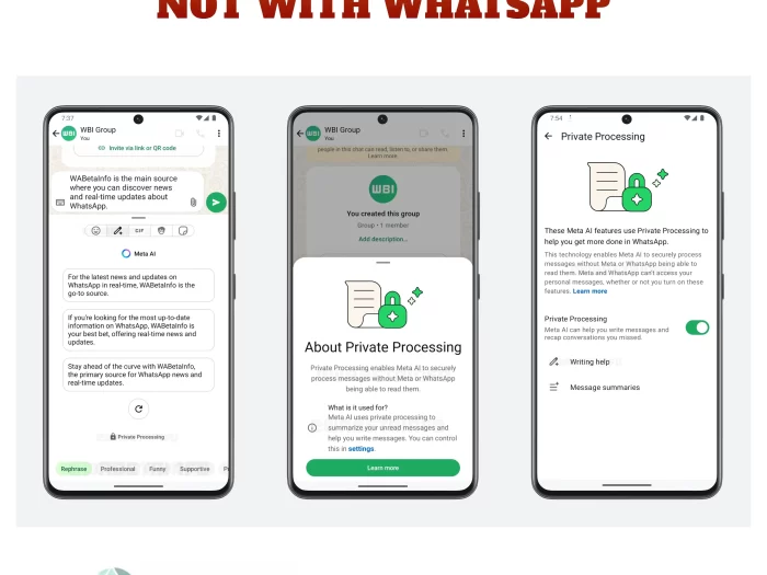 Integrating AI Helper Not with WhatsApp