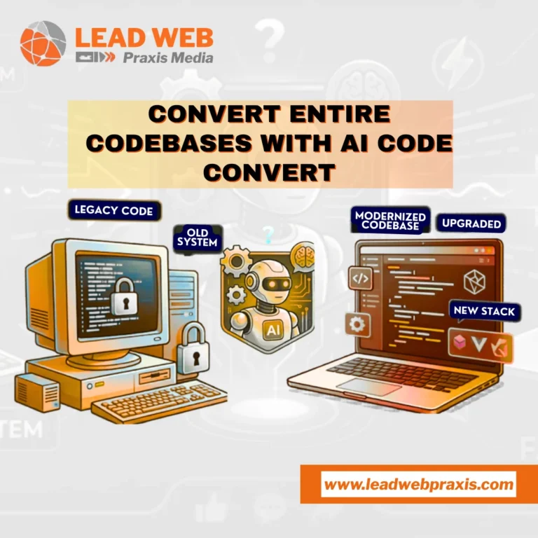 convert entire codebases with AI Code Convert
